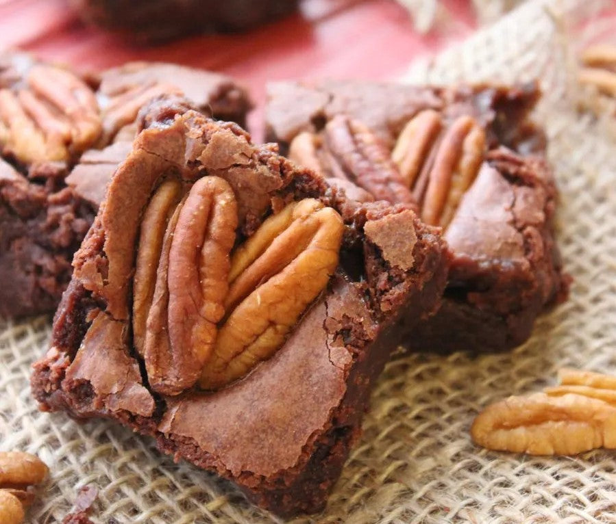 VALENTINE’S DAY HEART TURTLE BROWNIES RECIPE – Adams Pecans, LLC