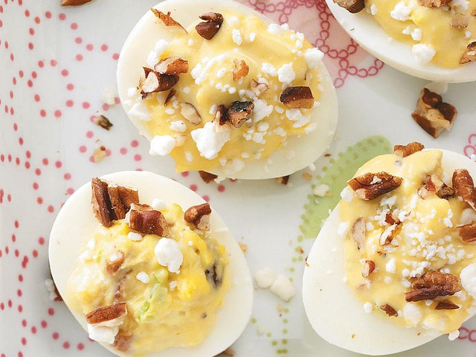 PECAN STUFFED EGG